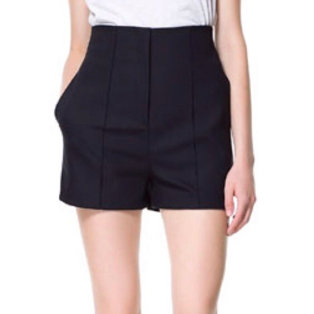 Zara high waist shorts